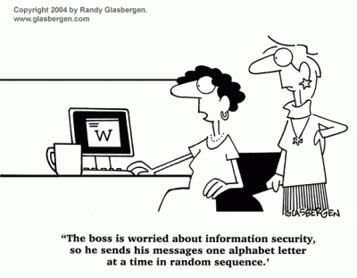 Information Security Comic Clip