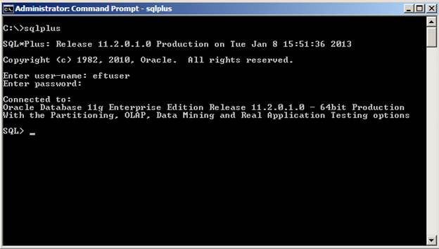 SQLPlus database image